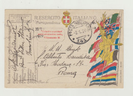 FRANCHIGIA POSTA MILITARE 151 DEL 2 GENNAIO 1920 VERSO ROMA DA INNSBRUCK WW1 - Portofreiheit