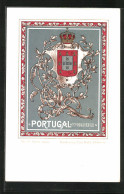 AK Königreich Portugal, Wappen  - Genealogía