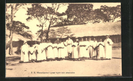 AK S. E. Monseigneur Larme Visite Son Séminaire  - Sonstige & Ohne Zuordnung