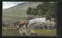 AK Sturm Auf Den Marketender  - War 1914-18