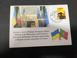 30-5-2024 (6 Z 32) Ukraine President Zelensky Visit To Portugal - Ukraine