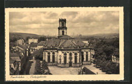 AK Saarbrücken, Blick Auf Die Ludwigskirche  - Saarbrücken