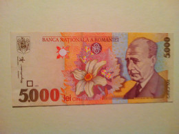 Billet De Banque De Roumanie 5000 Lei - Roumanie