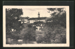 AK Dachau / Amper, Blick Zum Schloss  - Dachau