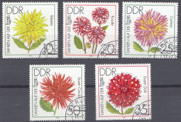 DDR - 1979 - Lotto 5 Valori Obliterati: Yvert 2100/2104. - Used Stamps