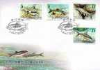 FDC(A) 2011 Taiwan Fish Stamps (I) Fauna Marine Life - Meereswelt
