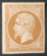 X1285 - FRANCE - NAPOLEON III N°13B NEUF(*) - Cote (2024) : 300,00 € - 1853-1860 Napoléon III