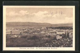 AK Nisch, Panorama Mit Kirchhof  - Serbia