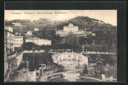 Cartolina Frascati, Panorama, Scalea Palazzo Aldobrandini  - Other & Unclassified