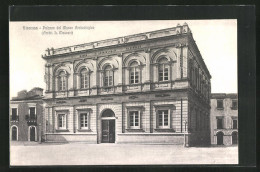 Cartolina Siracusa, Palazzo Del Museo Archeologico, Aussenansicht  - Siracusa