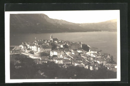 AK Korcula, Gesamtansicht Der Stadt Auf Der Felseninsel  - Croazia