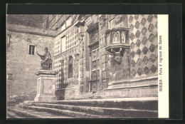 Cartolina Perugia, Porta D`ingresso Del Duomo  - Perugia