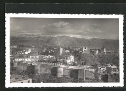 Postal Granada, Vista General De La Alhambra Y Sierra Nevada  - Granada