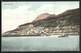 Postal Gibraltar, Panorama Der Stadt An Der Meeresenge  - Autres & Non Classés