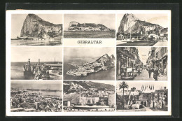 Postal Gibraltar, Stadttotale, Strassenansichten, Felsenansicht, Am Brunnen  - Other & Unclassified