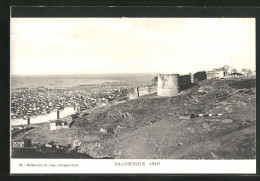 AK Salonique, Stadttotale Von 1916  - Grèce