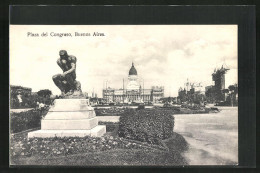 AK Buenos Aires, Plaza Del Congreso  - Argentinien