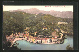 Cartolina Portofino, Panorama Der Stadt, Riviera Di Levante  - Other & Unclassified