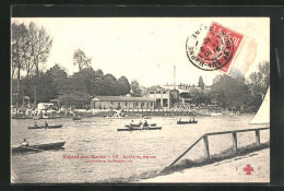 CPA Nogent-sur-Marne, Bords De Marne, Canotiers Et Passeurs  - Nogent Sur Marne