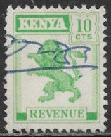 KENYA Bft12 1957 REVENUE 10c Used [D6/1] - Other & Unclassified