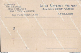 Cm686 Cartolina Commerciale  Pubblicitaria Avellino Citta' - Avellino