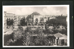 Cartolina Palermo, Piazza Garibaldi  - Palermo