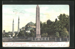 AK Constantinople, L'Obélisque De Théodose  - Türkei