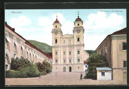 AK Mondsee, Pfarrkirche Und Schloss  - Autres & Non Classés