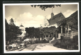 AK Marienbad, Café Rübezahl  - Tschechische Republik