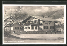 AK Oberstdorf / Allgäu, Hotel Haus Sonnenwinkel, Bes. F. X. Lang  - Oberstdorf