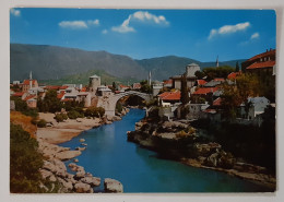 70s-MOSTAR-Vintage Postcard-Mostar Bridge-Ex-Yugoslavia-Bosnia And Herzegovina-unused-1979-#2 - Joegoslavië