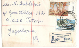 Australia R - Letter Via Yugoslavia 1979 - Briefe U. Dokumente
