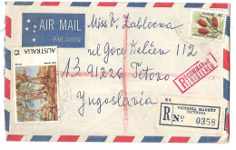 Australia R - Letter Via Yugoslavia 1978 - Briefe U. Dokumente