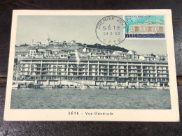 VIET  NAM Post Card World And Vietnam Old Post Card F D C Before 1950(sete Vue Generale)1 Pcs Good Quality - Vietnam