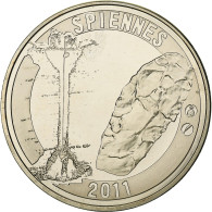 Belgique, Mint Token, Minières De Silex De Spiennes, 2011, Cupro-nickel, SPL+ - Altri & Non Classificati