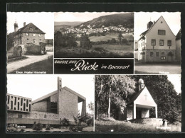 AK Rück /Spessart, Kirche, Rathaus, Ehem. Kloster Himmeltal  - Other & Unclassified
