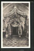 AK Kuttenberg / Kutna Hora-Sedlec, Totenkopfschmuck In Kirche  - Czech Republic