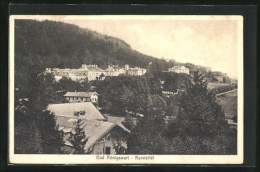 AK Bad Königswart, Blick Auf Das Kurviertel  - Tchéquie