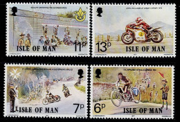 ISM-01- ISLE OF MAN - 1977 - MNH - SCOUTS- 70TH ANNIVERSARIES- SCOUTS - Isle Of Man