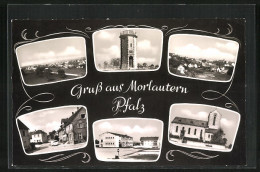 AK Morlautern /Pfalz, Kirche, Turm, Ortspartie  - Sonstige & Ohne Zuordnung