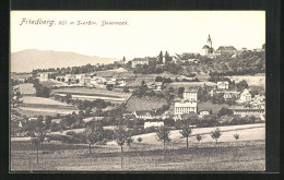 AK Friedberg, Teilansicht Mit Kirche  - Sonstige & Ohne Zuordnung