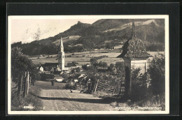 AK Rottenmann /Obersteiermark, Strassenpartie Mit Blick Richtung Kirche  - Autres & Non Classés