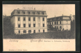 AK Salzburg, Hotel Weiser-Hof Von L. Schwärz  - Other & Unclassified