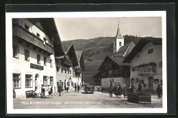 AK Wagrain Im Pongau, Marktplatz Mit Gasthaus Zum Metzger  - Otros & Sin Clasificación