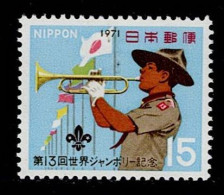 JAP-03- JAPAN - 1971 - MNH - SCOUTS- WORLD SCOUT JAMBOREE - Ongebruikt