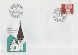 Switzerland Swiss Schweiz Svizzera Helvetia 1979 FDC Church Kirche, Dauermarken, Bern - FDC