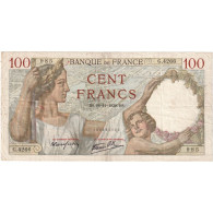 France, 100 Francs, Sully, 1939, G.4266, TB, Fayette:26.17, KM:94 - 100 F 1939-1942 ''Sully''
