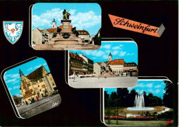 73908407 Schweinfurt Monument Rathaus Marktplatz Park Fontaene - Schweinfurt