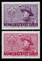 KOR-01- KOREA - 1957 - MNH - SCOUTS- YOUTH SCOUTING BADGE - Corée Du Sud