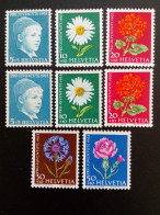 SCHWEIZ MI-NR. 786-790 X+y POSTFRISCH(MINT) PRO JUVENTUTE 1963 WIESEN- UND GARTENBLUMEN (IV) KORNBLUME - Unused Stamps